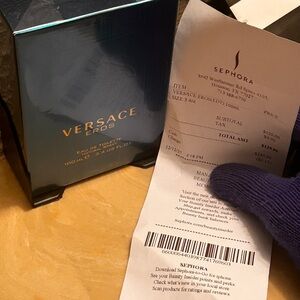 Versace Eros Eau de Toilette for Men - Blue